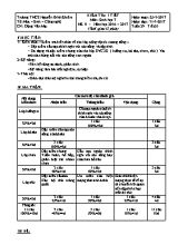 Đề kiểm tra một tiết Sinh học lớp 7 - Năm học 2016-2017 - Trường THCS Nguyễn Bỉnh Khiêm